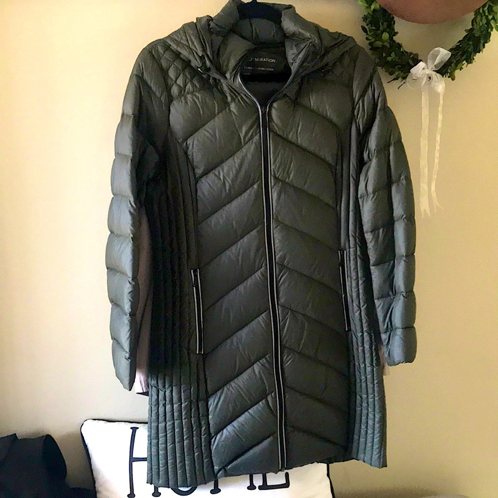 Packable down BCBGeneration jacket